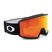 Occhiali da sci Oakley Target Line L nero opaco/iridio fuoco