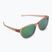 Occhiali da sole polarizzati Oakley Reedmace matte sepia/prizm jade