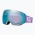 Occhiali da sci Oakley Flight Deck M lilla opaco/prizm zaffiro iridium