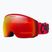 Oakley Flight Tracker L opaco b1b redline/prizm torch iridium occhiali da sci
