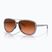 Occhiali da sole Oakley Split Time opachi trans lilla/prizm marrone sfumato