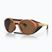Occhiali da sole Oakley Clifden rosso opaco oro colorshift/prizm bronzo