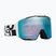 Oakley Line Miner Pro L nero bianco duality/prizm sapphire/prizm torch occhiali da sci