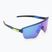Occhiali da sole Oakley Corridor SQ blu trans opaco/zaffiro Prizm