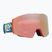 Maschera da sci Oakley Fall Line M Pacific Chex/Prizm Snow Rose Gold Iridium