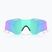 Occhiali da sole Oakley Cybr Zero bianco lucido/prisma zaffiro