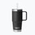 Borraccia termica YETI Rambler Straw 739 ml black