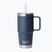 Borraccia termica YETI Rambler Straw 739 ml navy