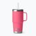 Borraccia termica YETI Rambler Straw 739 ml tropical pink