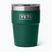 Thermos YETI Rambler Stackable 473 ml black forest green