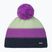 Berretto invernale da bambino Eisbar Star Pompon purple