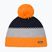 Berretto invernale da bambino Eisbar Star Pompon orange