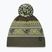 Cappello invernale Eisbar Retroski Pompon olive/khaki green