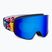 Red Bull SPECT Rush Occhiali da sci polarizzati opachi blu/blu/marrone blu a specchio/blu
