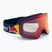 Occhiali da sci Red Bull SPECT Rush Photo blu/marrone con cromo rosso x