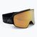 Occhiali da sci Red Bull SPECT Rush Photo nero/marrone con cromatura oro x