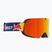 Maschera da sci Red Bull SPECT Rush matte blue/orange with red mirror