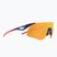 Occhiali da sole Red Bull SPECT Mark blu/marrone con specchio rosso arancione