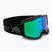 Maschera da sci Red Bull Spect Neon matte black/brown with green mirror