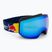 Red Bull SPECT Fink Occhiali da sci foto blu/azzurro con cromo blu x