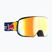 Occhiali da sci Red Bull SPECT Fink blu/arancio con specchio rosso