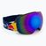 Red Bull SPECT Occhiali da sci Bent blu/ghiaccio blu neve/fumo con specchio blu