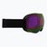 Maschera da sci Red Bull Spect Bent matt black/orange with purple mirror