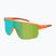 Occhiali da sole Red Bull SPECT Dakota matt clear neon-orange/brown with blue-green mirr