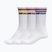 Calze donna IMPALA Stripe 3 paia bianco