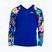 Camicia da bagno Funky Trunks Zippy Rash Vest per bambini in fiore