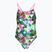 Costume da bagno intero da bambina Funkita Single Strap One Piece sub lime