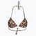 Rip Curl Sea Of Dreams Sliding Tri - top del costume da bagno marrone