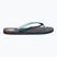 Infradito Rip Curl Wetty Fade Bloom lavato nero da uomo