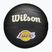Pallacanestro da bambino Wilson NBA Team Tribute Mini Los Angeles Lakers nero taglia 3
