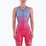 Body da triathlon da donna Synergy Pro Sleeveless Racerback Trisuit punch