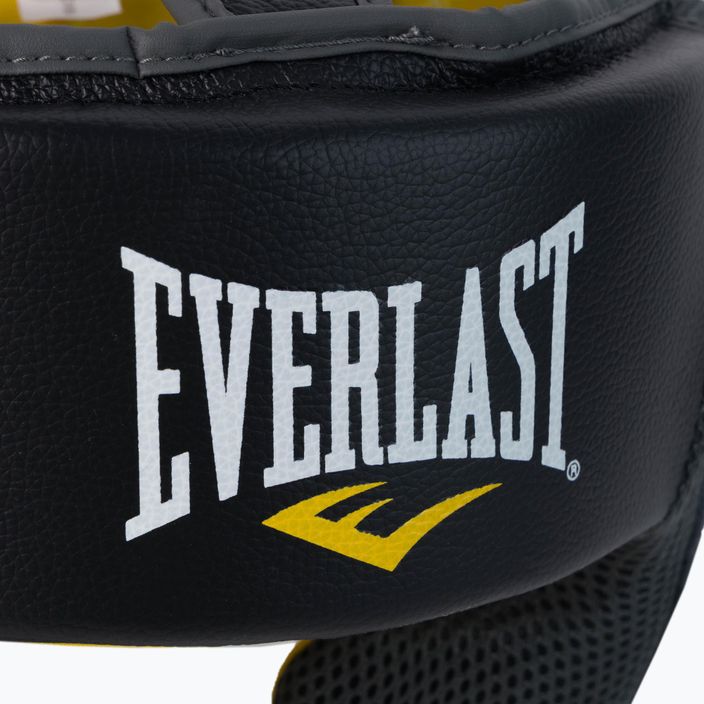 Everlast C3 Evercool Pro Premium Leather casco da boxe nero EV3711 4