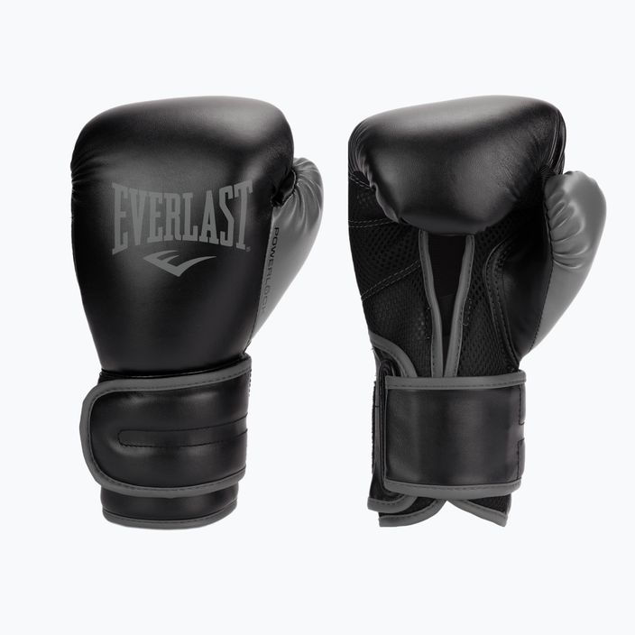 Everlast Powerlock PU guanti da boxe da uomo nero EV2200 3