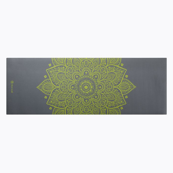 Gaiam Citron tappetino yoga Meridiana 6 mm grigio 61333 2