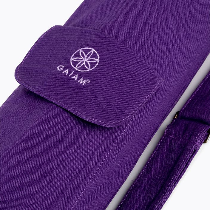 Borsa per tappetino da yoga Gaiam Deep Plum purple 61338 4