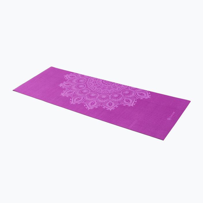 Tappetino yoga Gaiam Purple Mandala 6 mm viola 62202