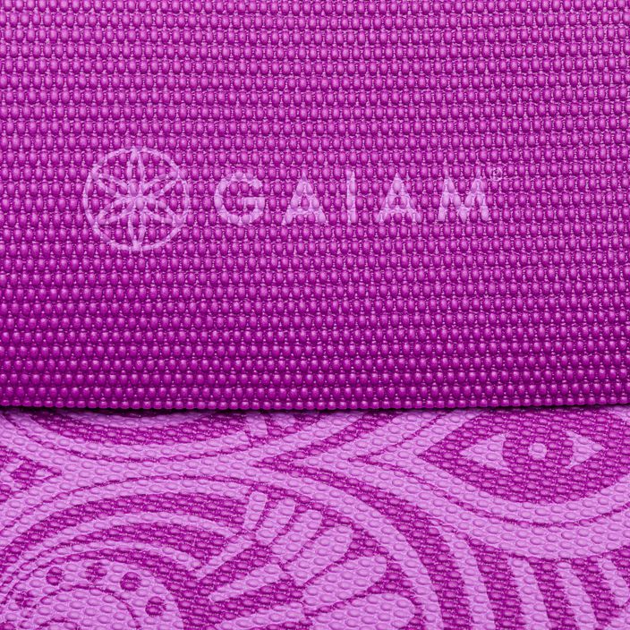 Tappetino yoga Gaiam Purple Mandala 6 mm viola 62202 4