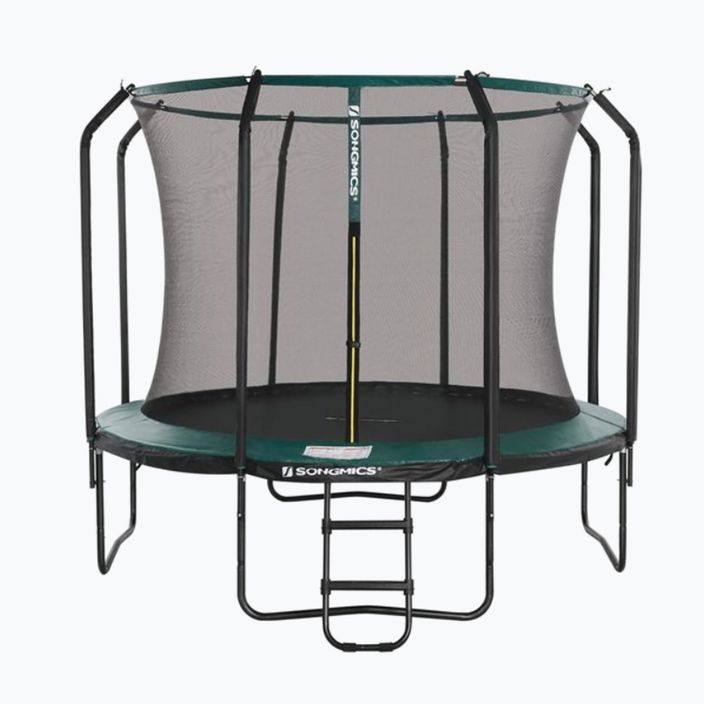 SONGMICS STR123C01 366 cm di trampolino da giardino nero/verde