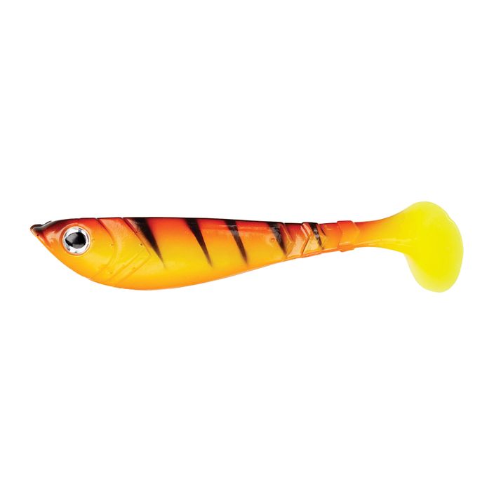 Berkley Pulse Shad 2 pezzi giallo caldo pesce persico esca in gomma 1543969 2
