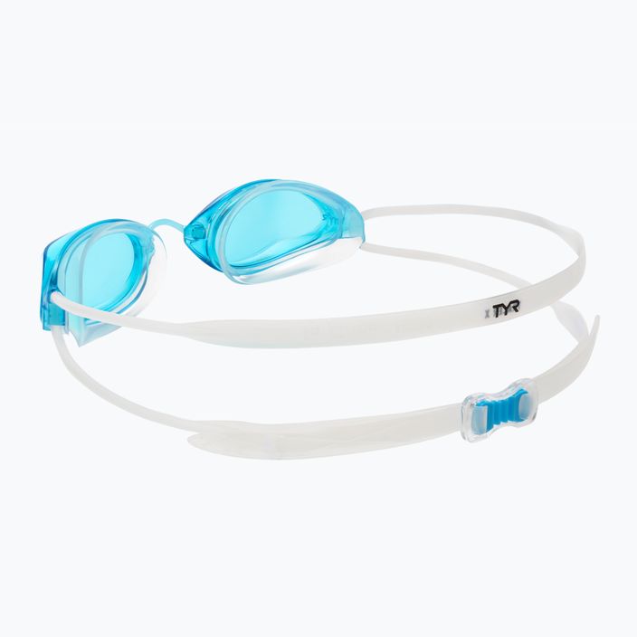 Occhiali da nuoto TYR Tracer-X Racing blu/chiaro 4