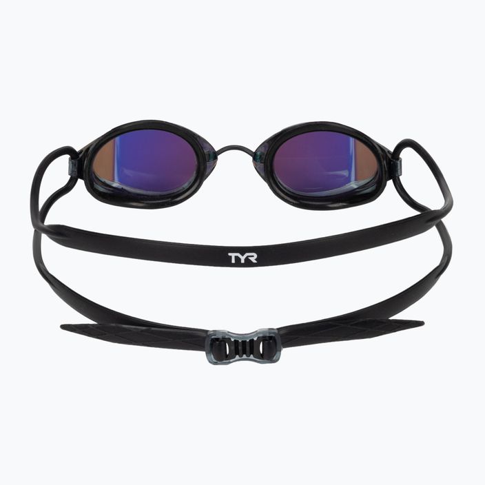 Occhiali da nuoto TYR Tracer-X Racing Mirrored oro/nero 5