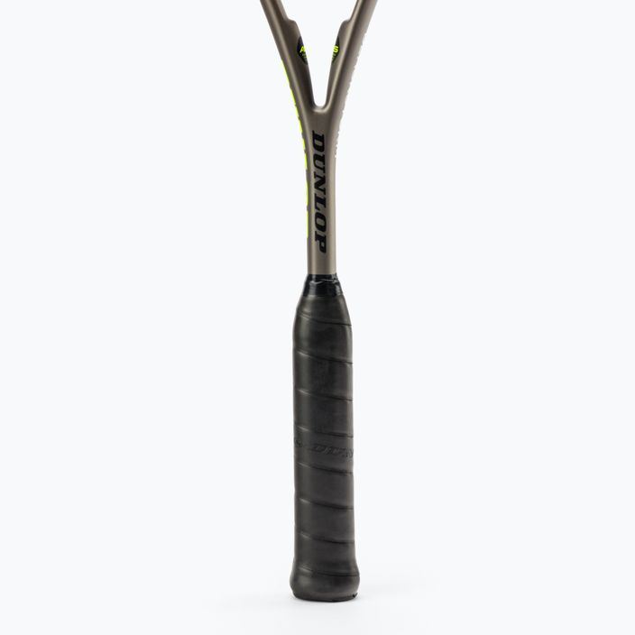 Racchetta da squash Dunlop Sq Blackstorm Graphite 5 0 grigio-giallo 773360 4