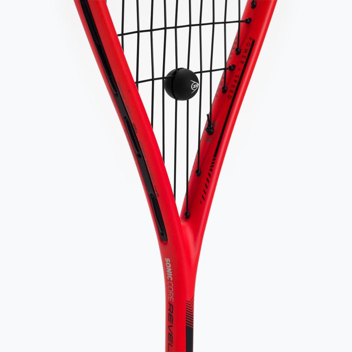 Dunlop Sonic Core Revelation Pro Lite sq. Racchetta da squash rossa 10314039 5