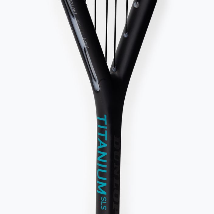 Racchetta da squash Dunlop Blackstorm Titanium Sls 135 sq. nero 773408US 5