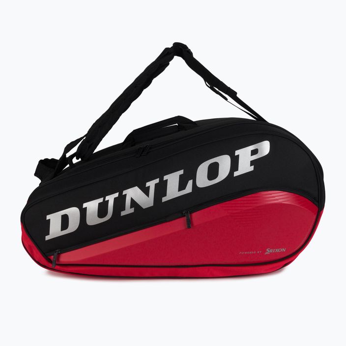 Borsa da tennis Dunlop CX Performance 8RKT Thermo 65 l nero/rosso 103127