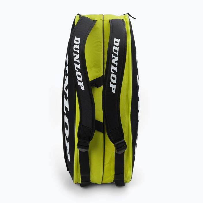 Dunlop D Tac Sx-Club 6Rkt borsa da tennis nera e gialla 10325362 5